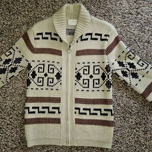 Pendleton Western Sweater Vintage Size Large